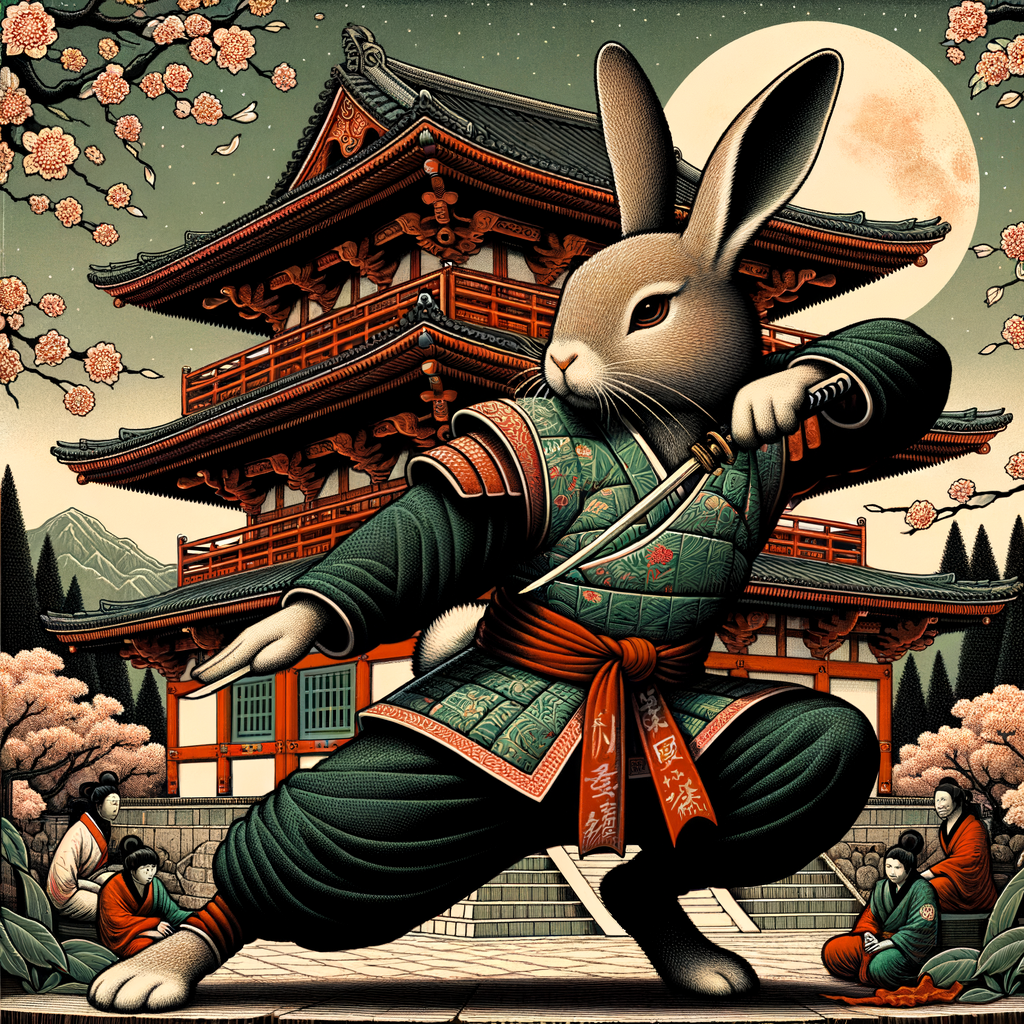 Ninja Rabbit Dawn